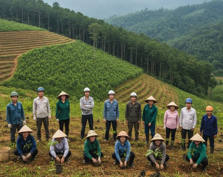 Trồng rừng bền vững – Nền tảng cho tương lai xanh cùng Forestry NB